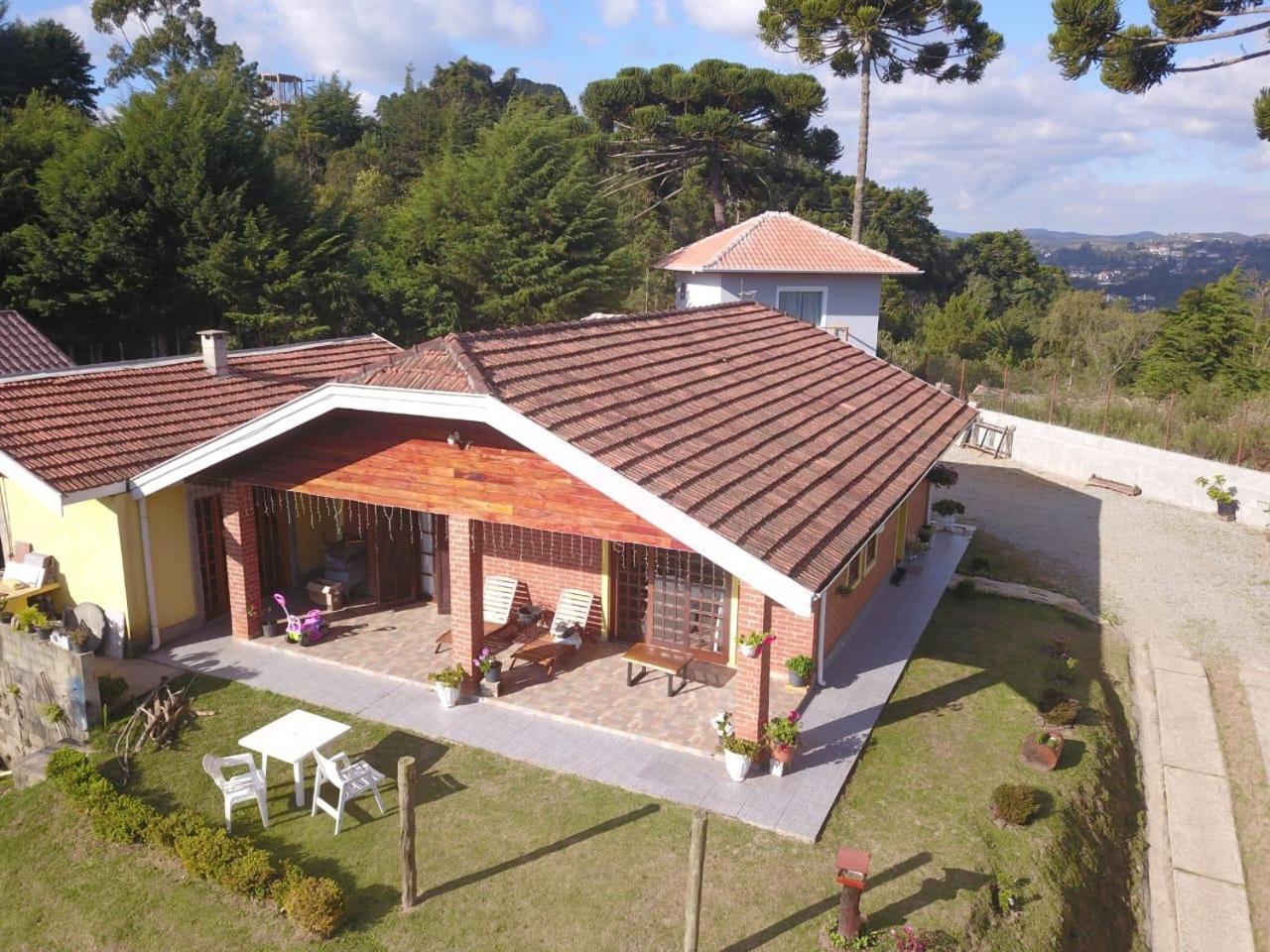 Ferienwohnung Casa Aconchegante Na Montanha Campos do Jordão Exterior foto