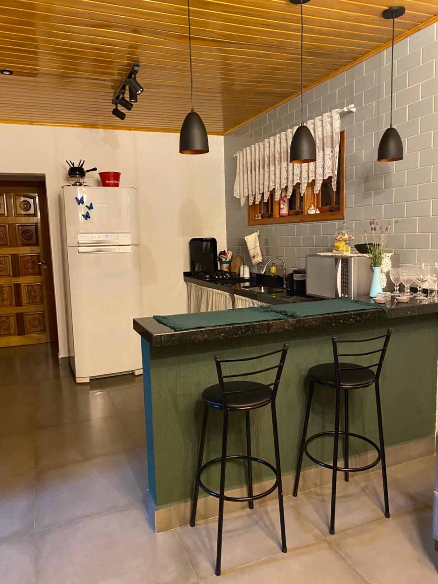 Ferienwohnung Casa Aconchegante Na Montanha Campos do Jordão Exterior foto